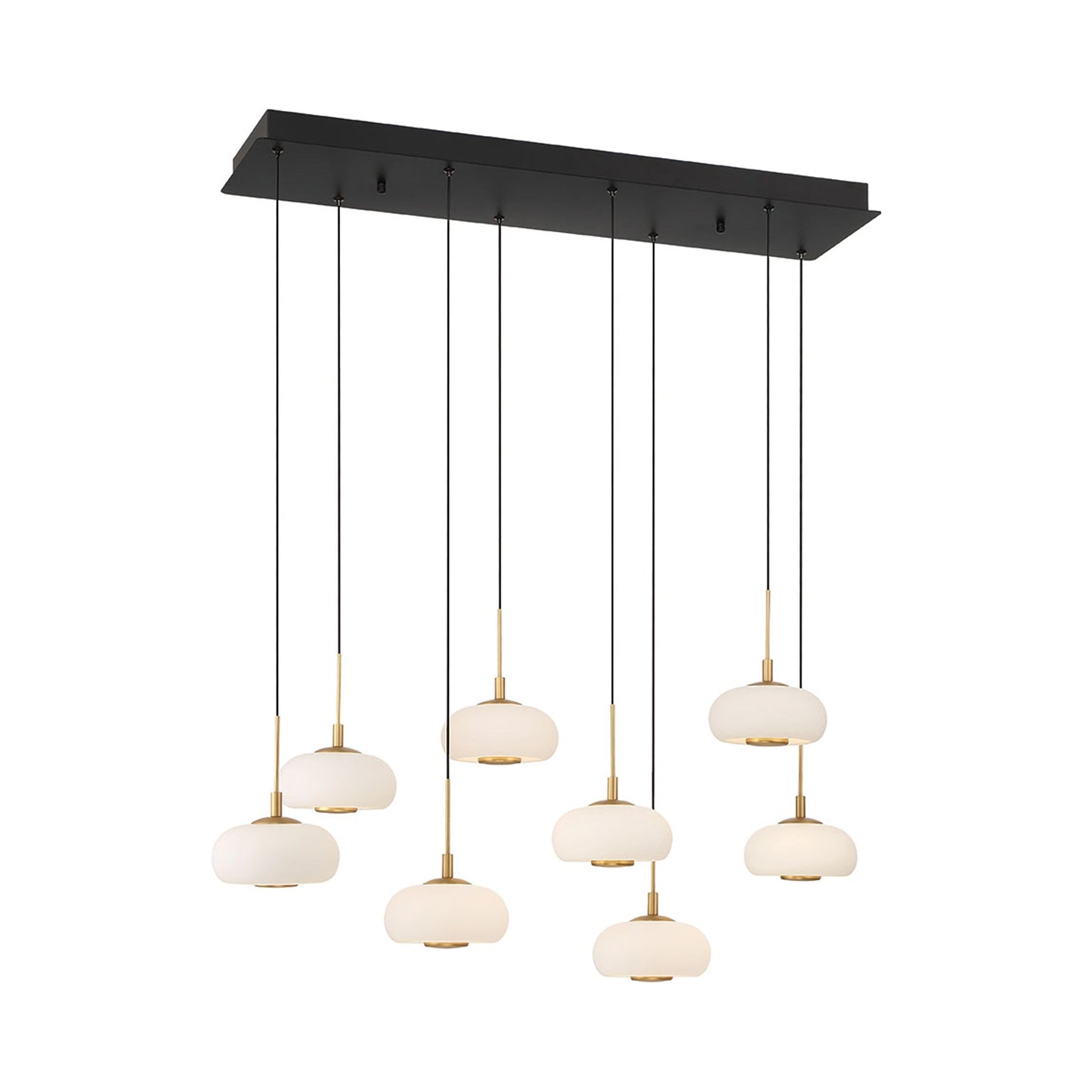 Adelfia Rectangular LED Chandelier.