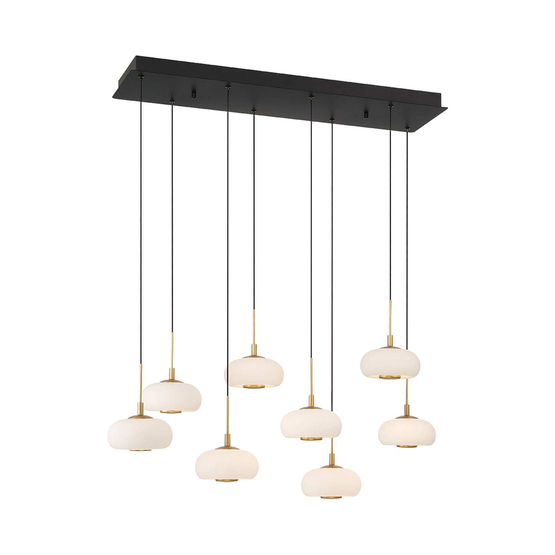 Adelfia Rectangular LED Chandelier.