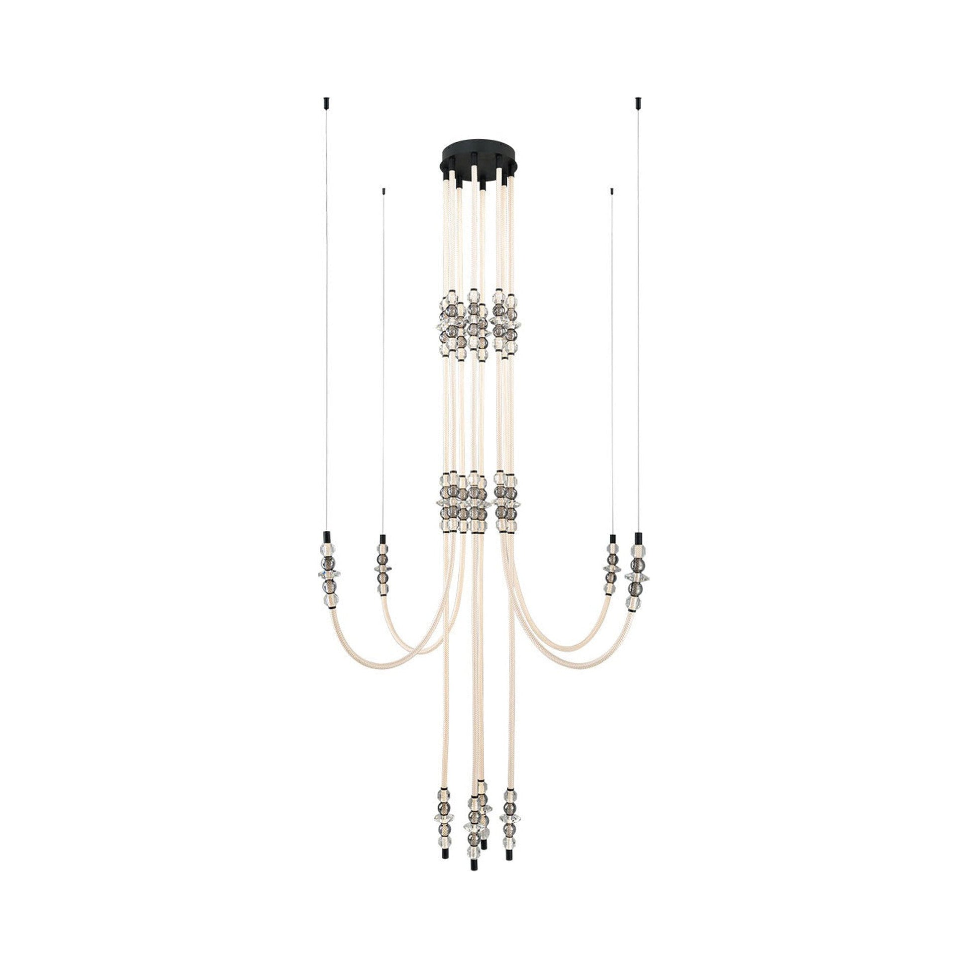 Alcamo LED Chandelier in Detail.