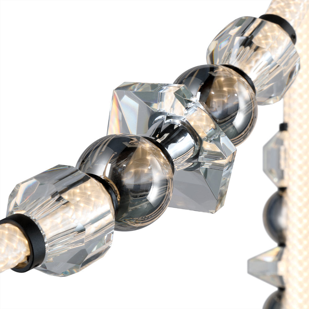 Alcamo LED Chandelier in Detail.