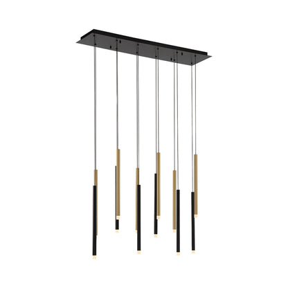 Amalfi Linear LED Chandelier in Detail.