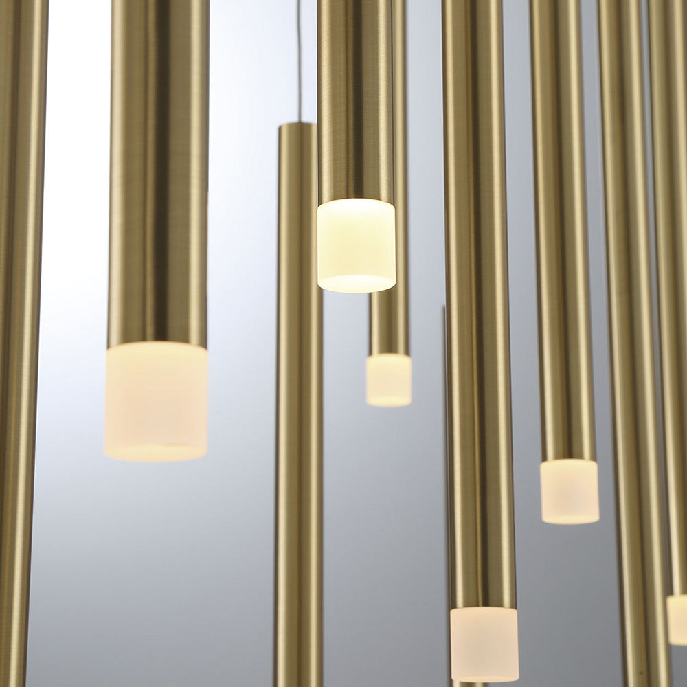 Amalfi Round LED Chandelier in Detail.