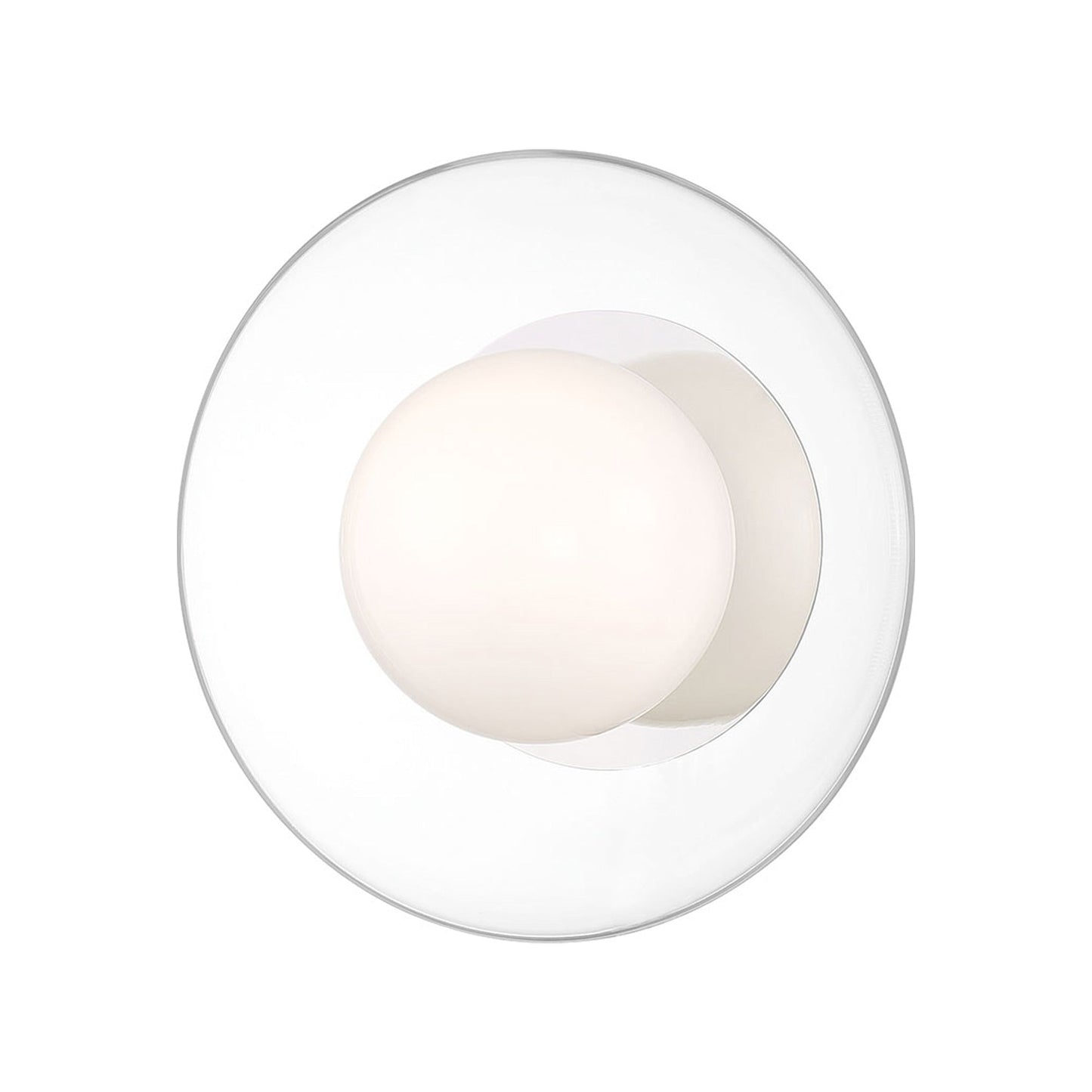 Ancona Ceiling / Wall Light in Chrome (11.75-Inch).