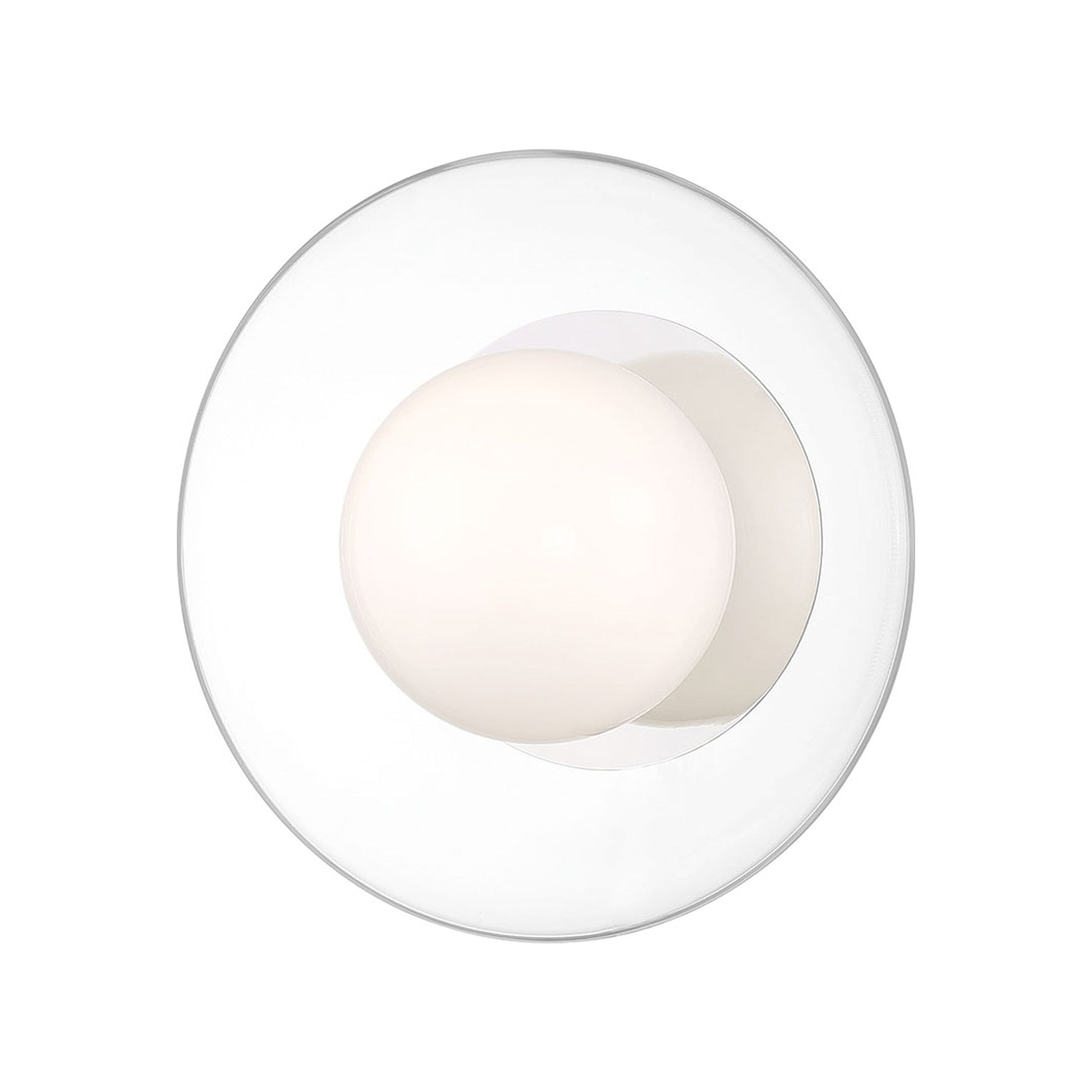 Ancona Ceiling / Wall Light in Chrome (11.75-Inch).