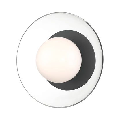 Ancona Ceiling / Wall Light in Metallic Black (15-Inch).