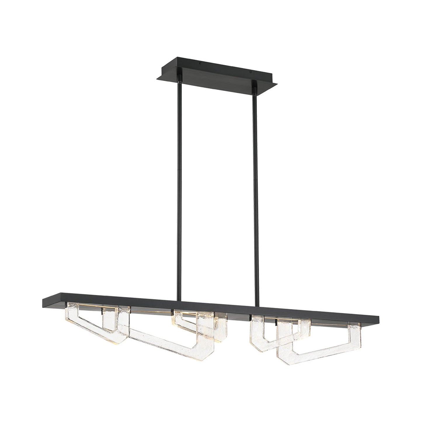 Arezzo Linear LED Chandelier in Detail.