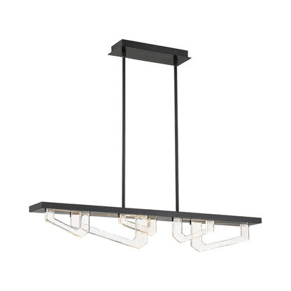 Arezzo Linear LED Chandelier in Detail.