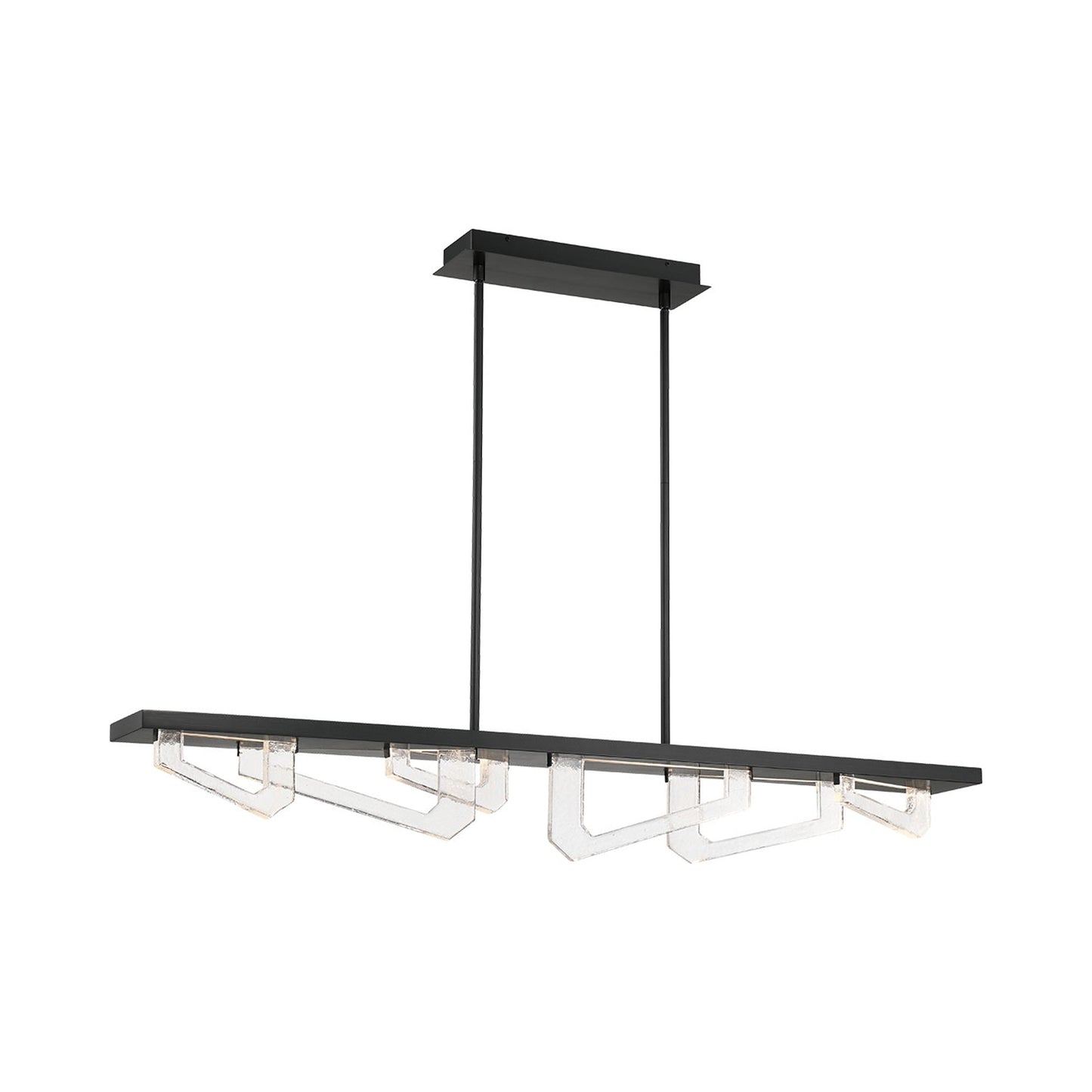Arezzo Linear LED Chandelier in Detail.