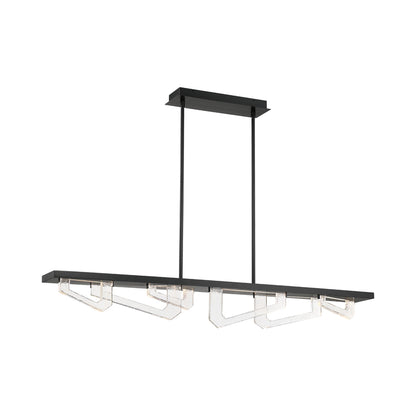 Arezzo Linear LED Chandelier in Detail.