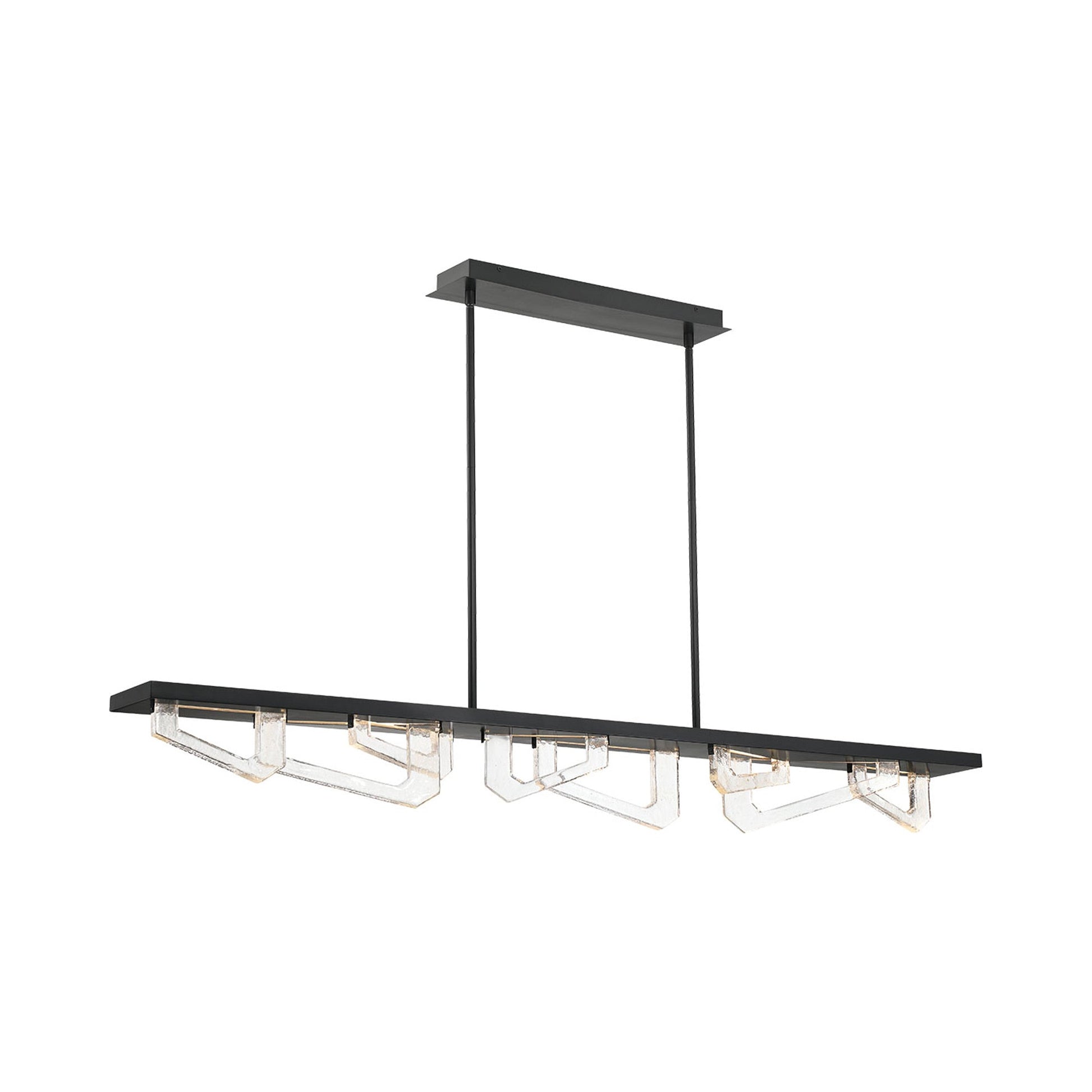 Arezzo Linear LED Chandelier in Detail.