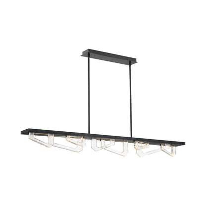 Arezzo Linear LED Chandelier in Detail.