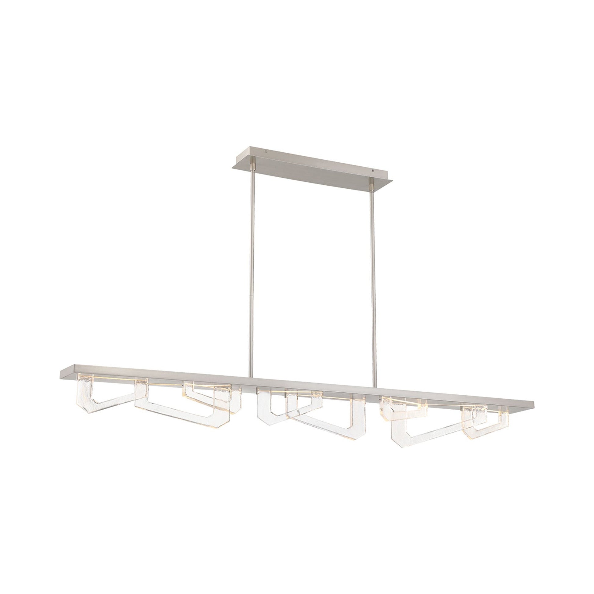 Arezzo Linear LED Chandelier in Detail.