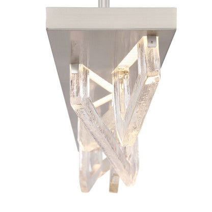 Arezzo Linear LED Chandelier in Detail.