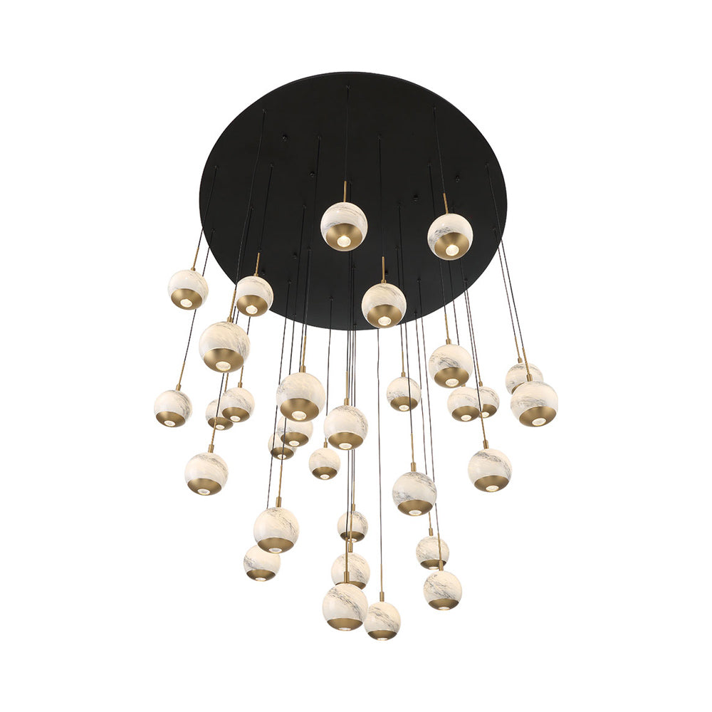 Baveno Grand LED Chandelier in Detail.