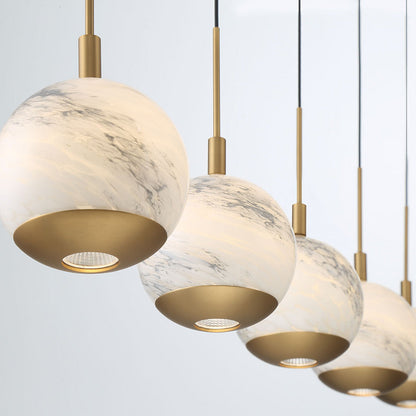 Baveno Linear LED Chandelier in Detail.
