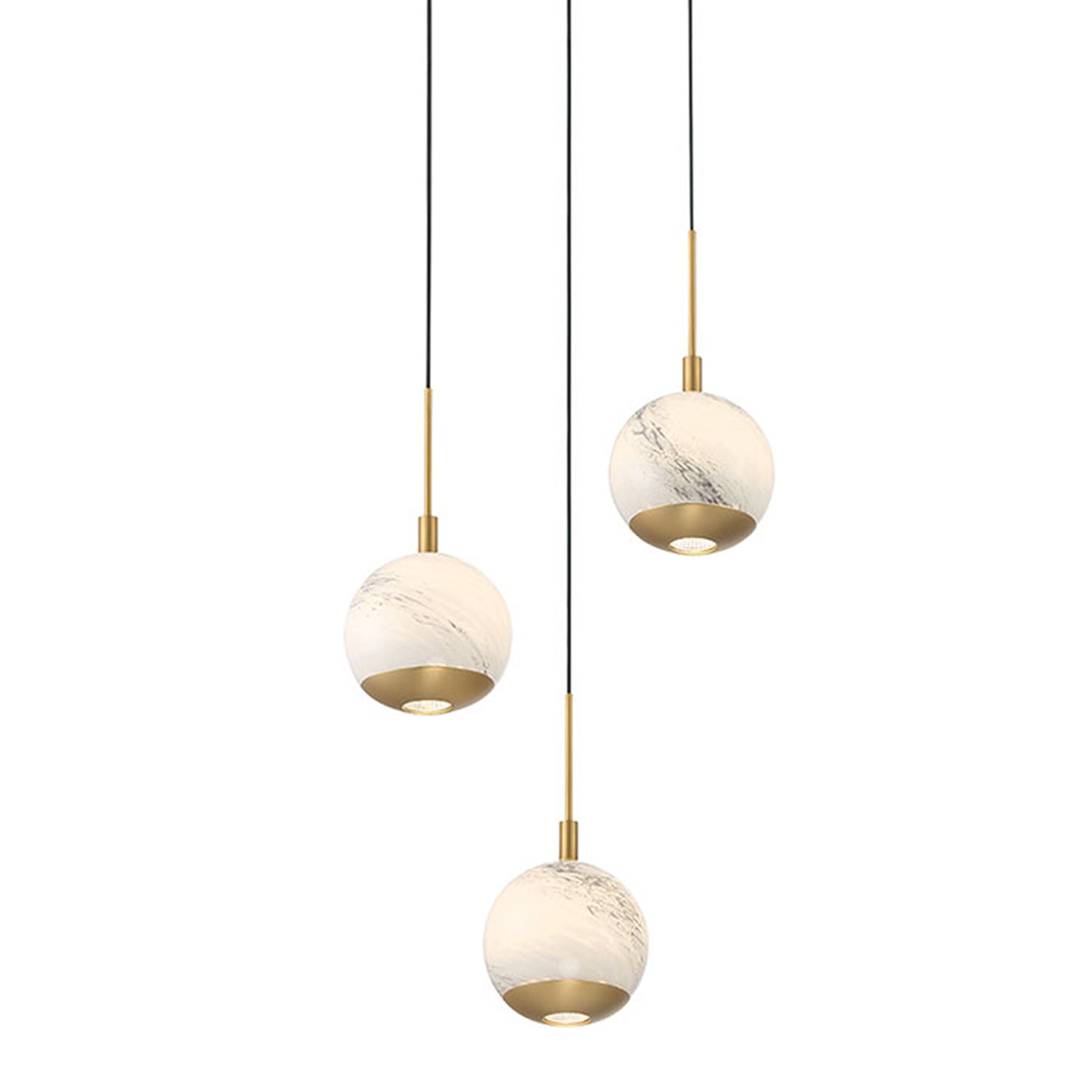 Baveno Multi Light LED Pendant Light in Detail.