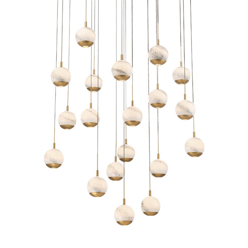 Baveno Multi Light LED Pendant Light in Detail.