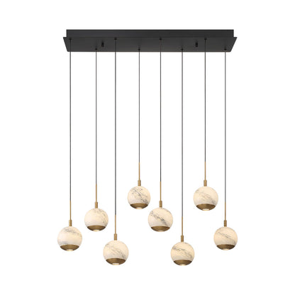 Baveno Rectangular LED Chandelier.