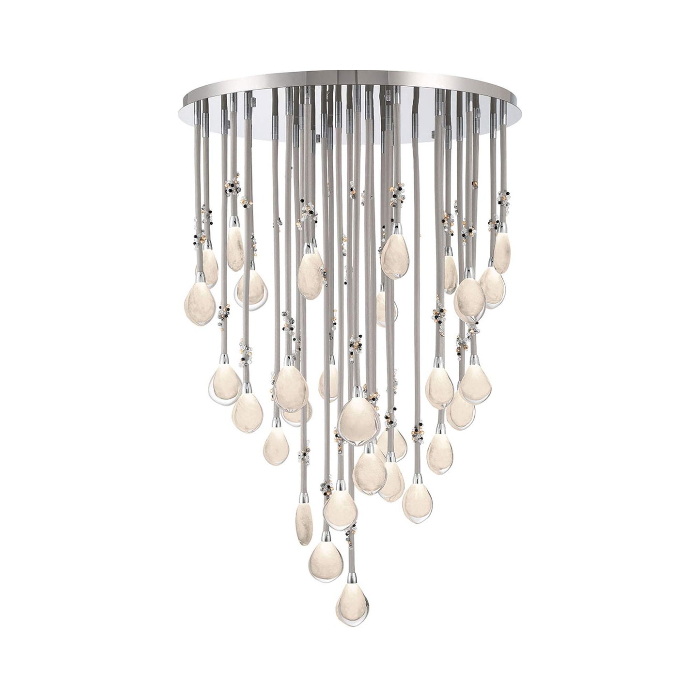 Bellissima Grand LED Chandelier in Chrome.