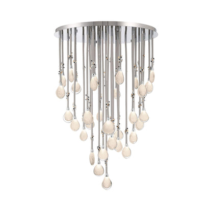 Bellissima Grand LED Chandelier in Chrome.