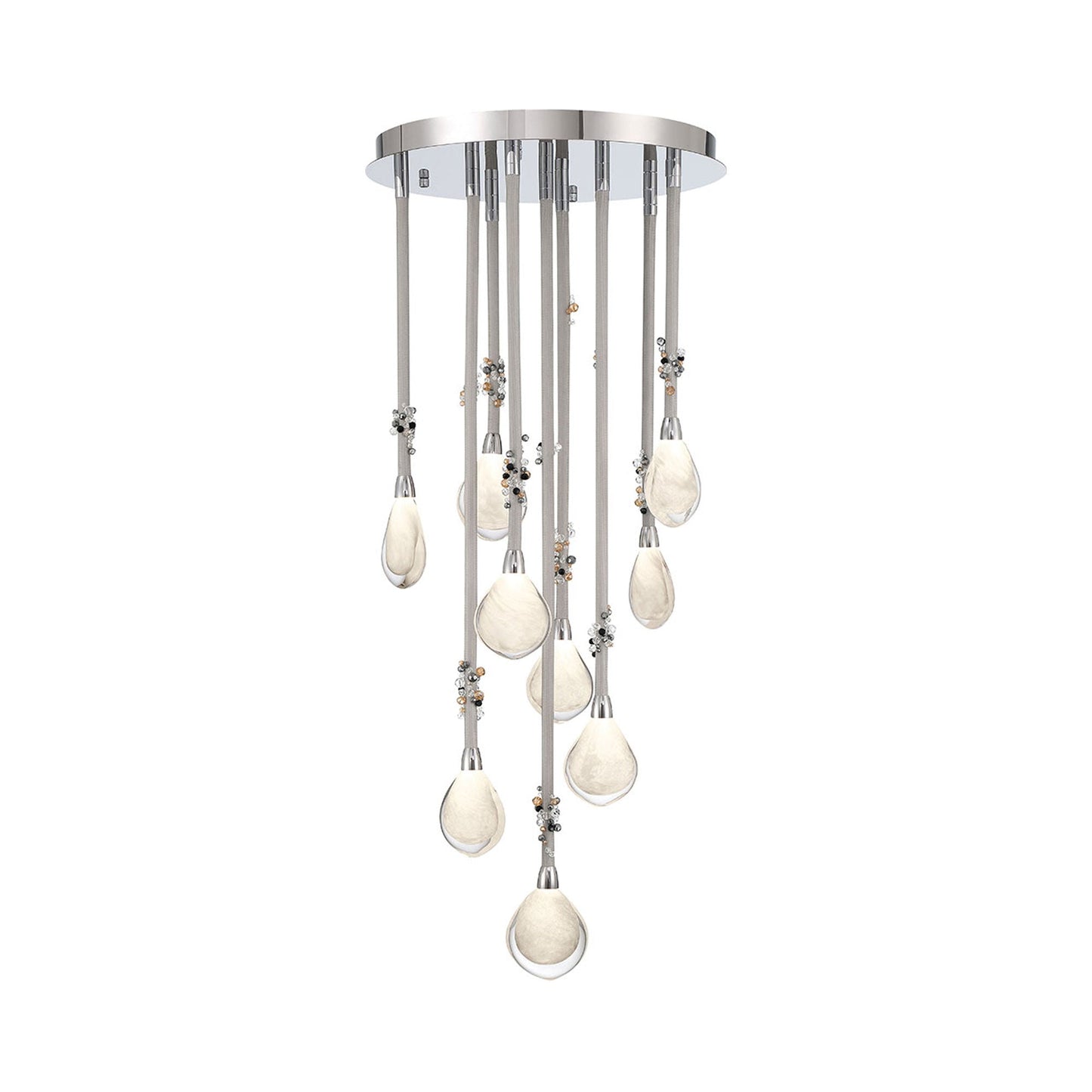 Bellissima LED Chandelier in Chrome (9-Light).