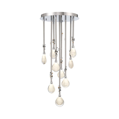 Bellissima LED Chandelier in Chrome (9-Light).