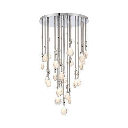 Bellissima LED Chandelier in Chrome (24-Light).