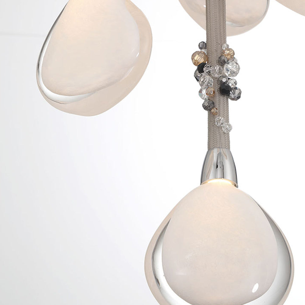 Bellissima Linear LED Chandelier in Detail.