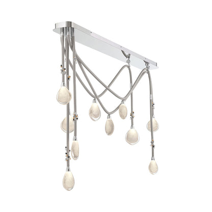 Bellissima Linear LED Chandelier in Detail.