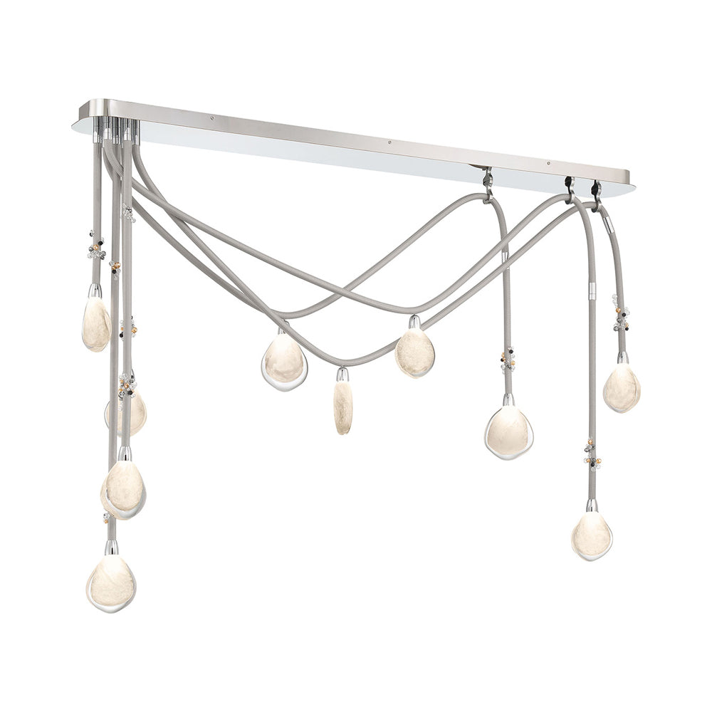 Bellissima Linear LED Chandelier in Detail.