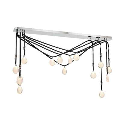 Bellissima Linear LED Chandelier in Detail.