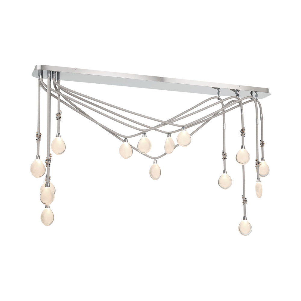 Bellissima Linear LED Chandelier in Detail.