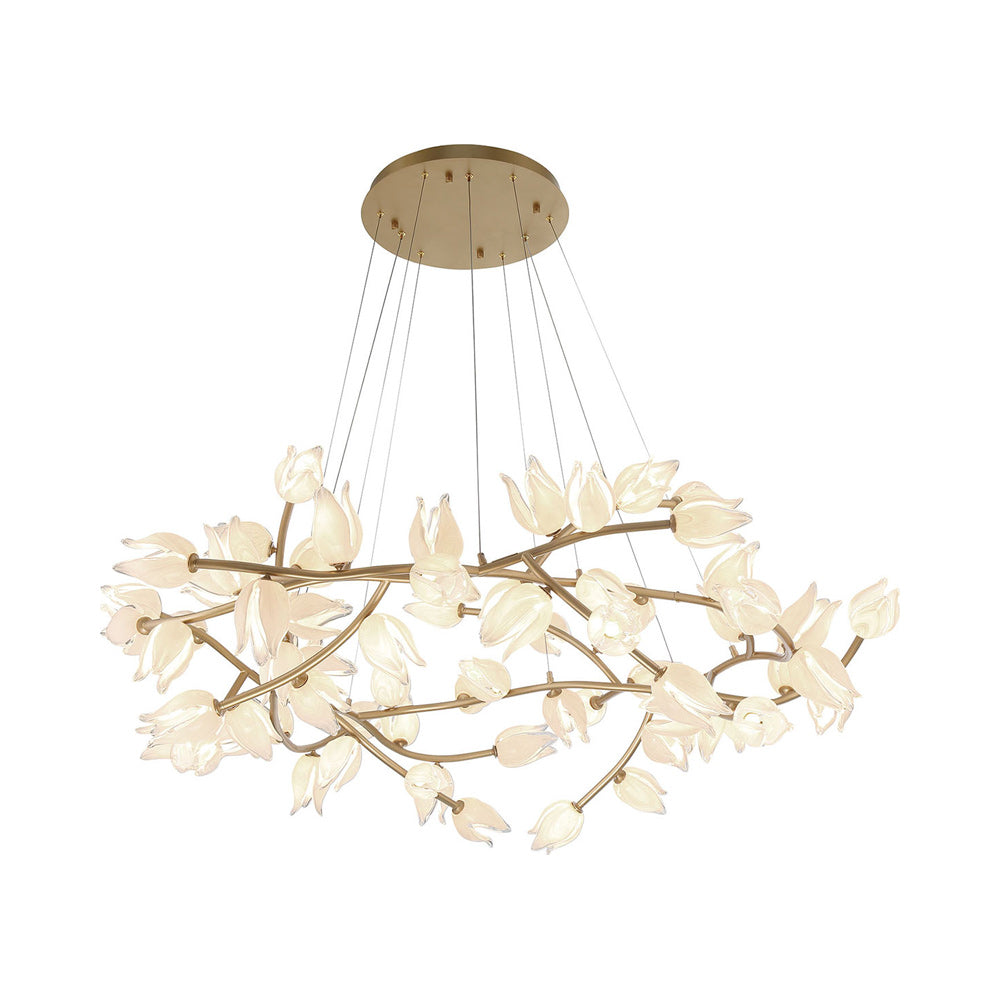 Belluno Grand LED Chandelier in Detail.