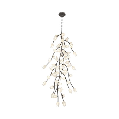 Belluno Grand LED Pendant Light in Brushed Vintage Grey (70-Light).