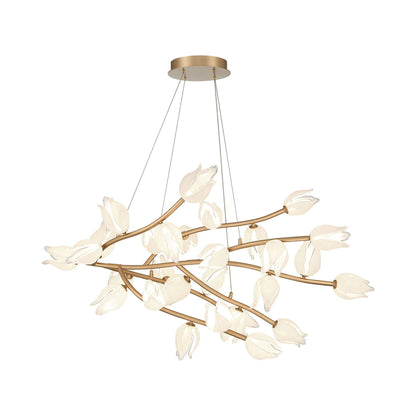 Belluno LED Chandelier in Champagne Gold (29-Light).