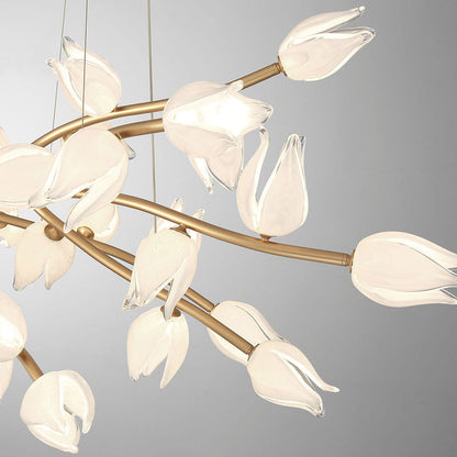 Belluno LED Chandelier in Detail.