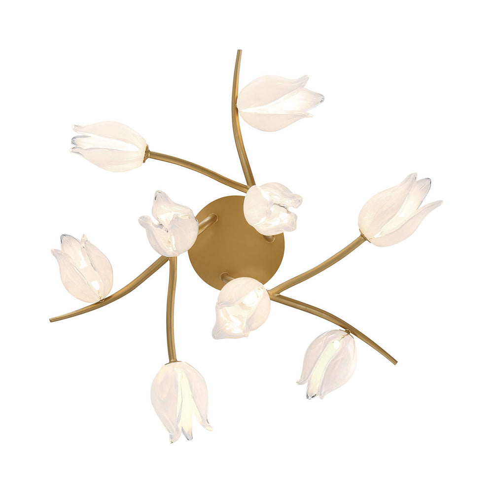 Belluno LED Flush Mount Ceiling Light in Detail.