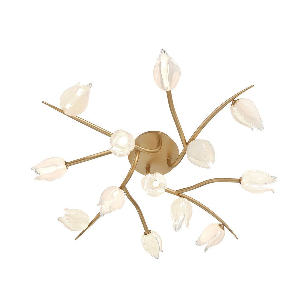 Belluno LED Flush Mount Ceiling Light in Detail.