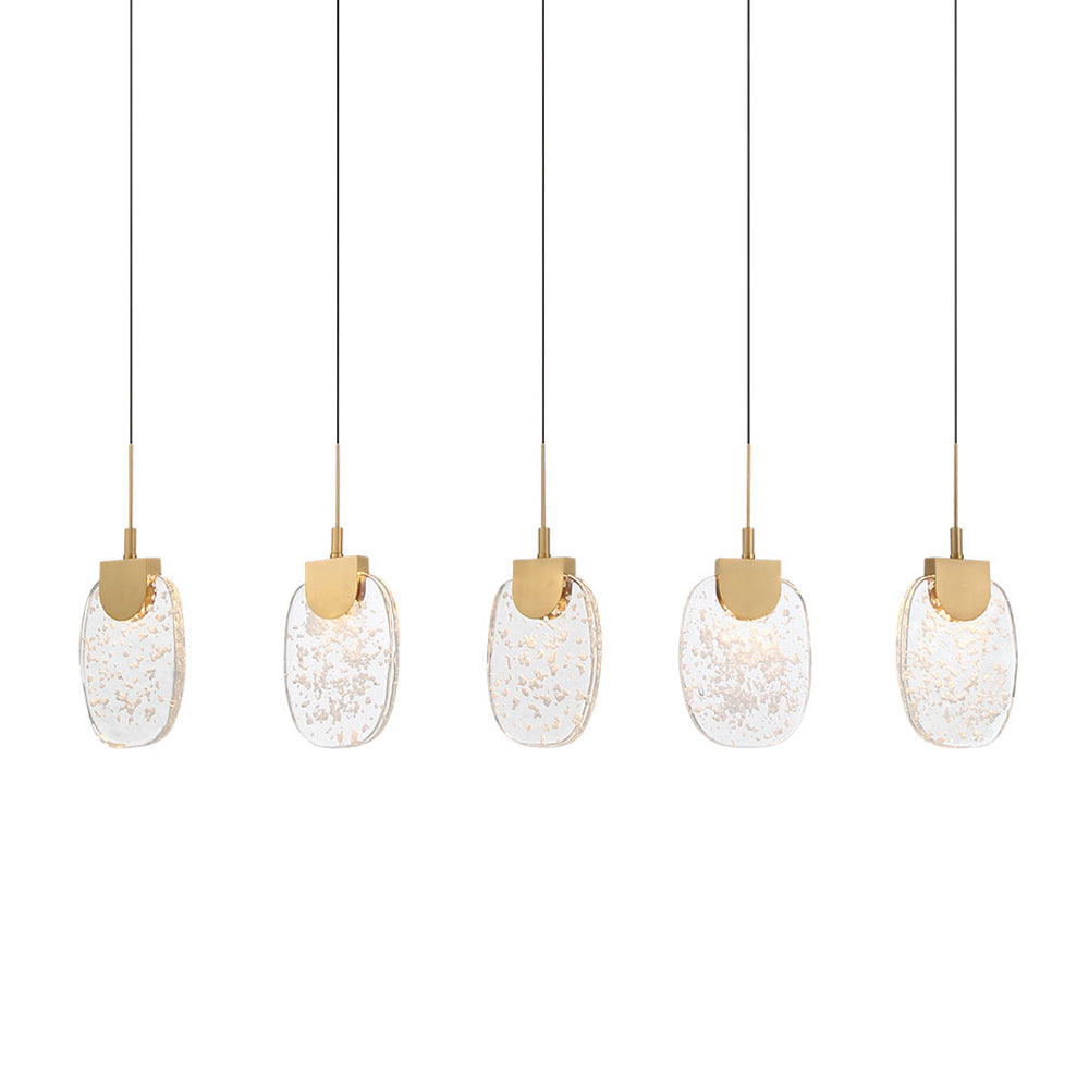 Castelo Linear LED Chandelier in Detail.