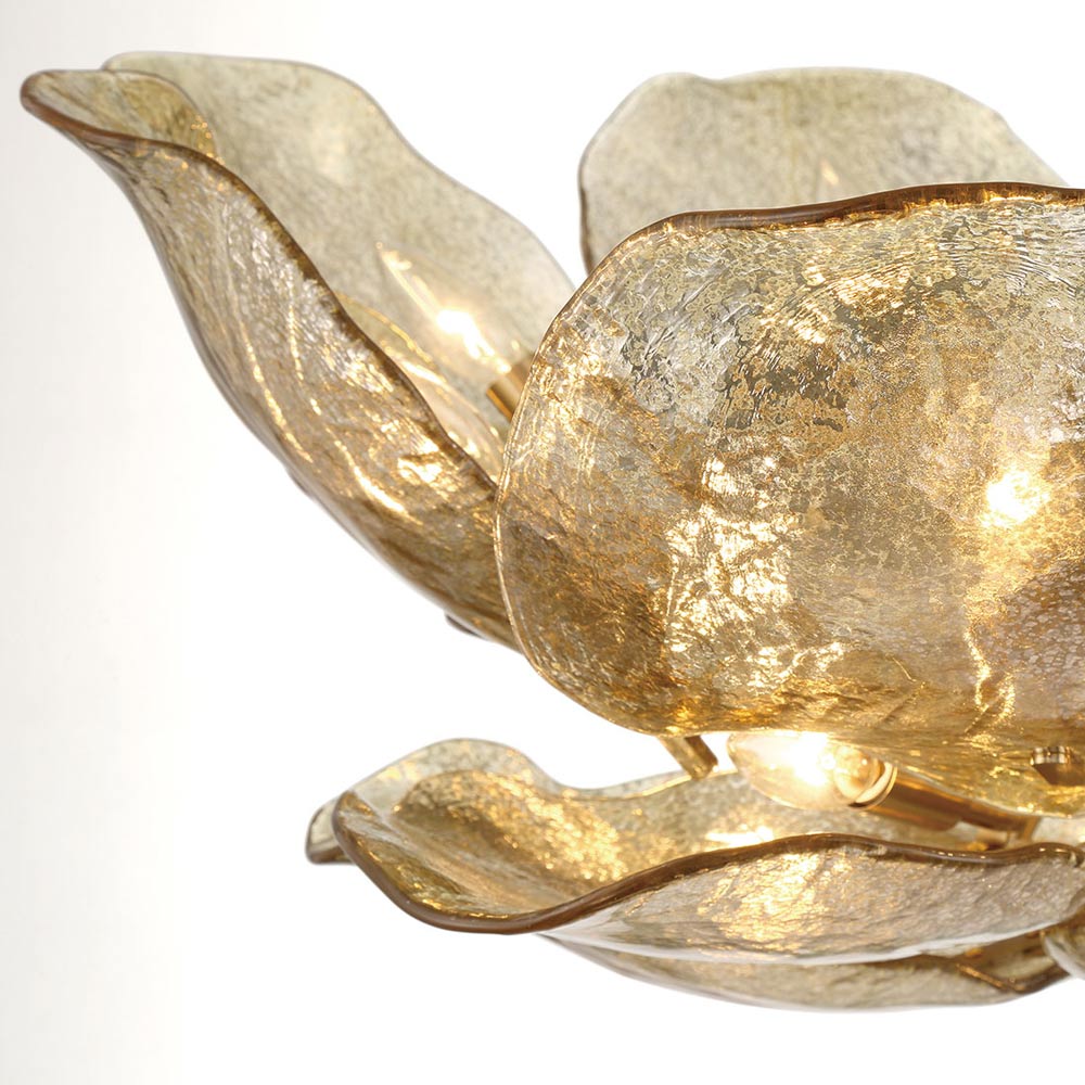 Corato Linear Chandelier in Detail.