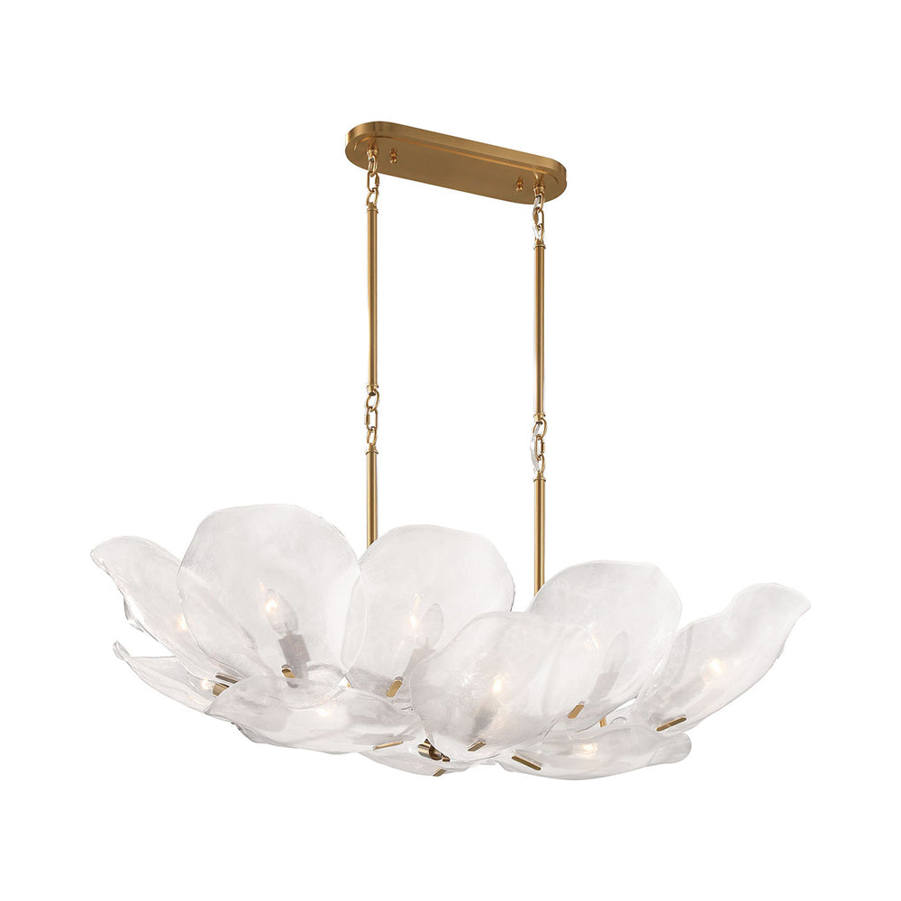 Corato Linear Chandelier in Detail.