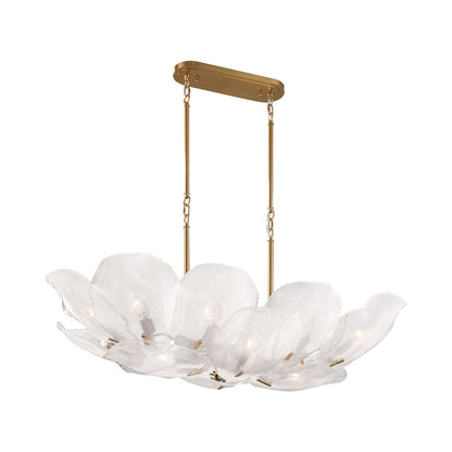 Corato Linear Chandelier in Detail.