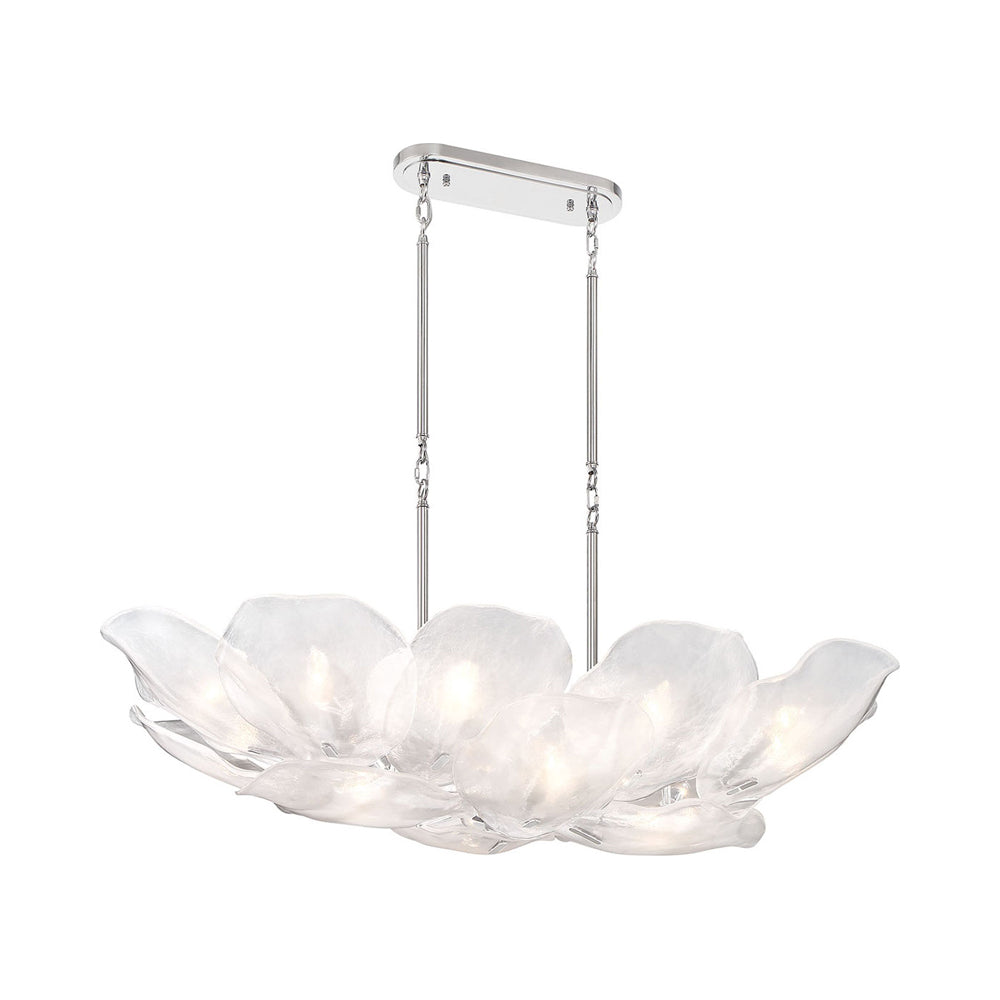 Corato Linear Chandelier in Detail.
