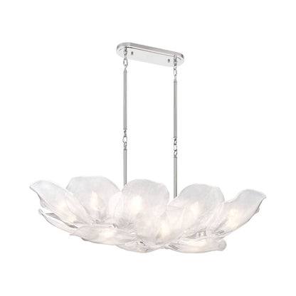 Corato Linear Chandelier in Detail.
