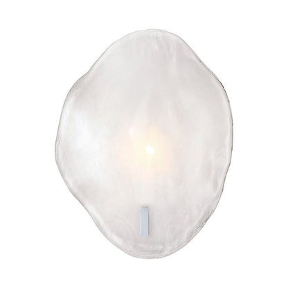 Corato Wall Light in Chrome/Translucent White (1-Light).
