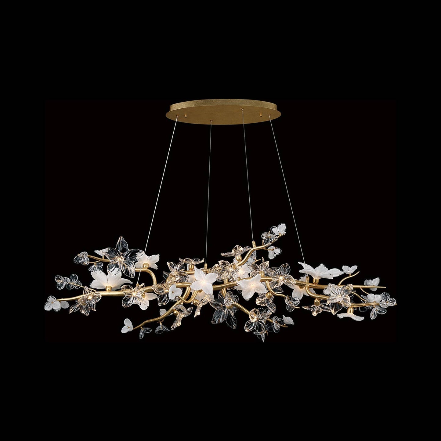 Fiori Oval LED Chandelier.