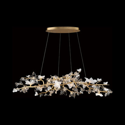 Fiori Oval LED Chandelier (35-Light).
