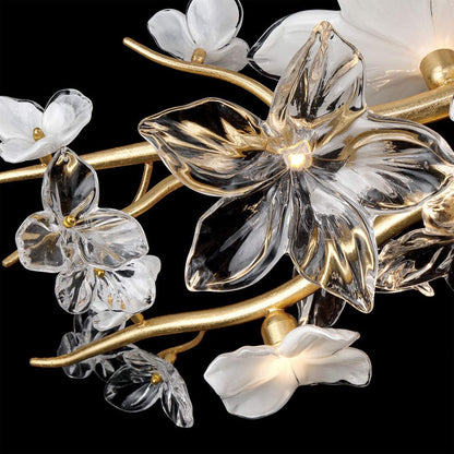 Fiori Oval LED Chandelier in Detail.
