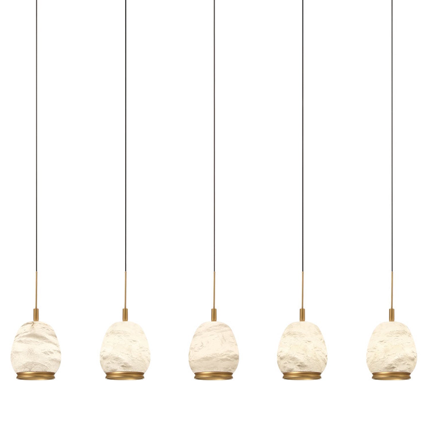 Lucidata Linear LED Chandelier in Detail.