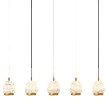 Lucidata Linear LED Chandelier in Detail.